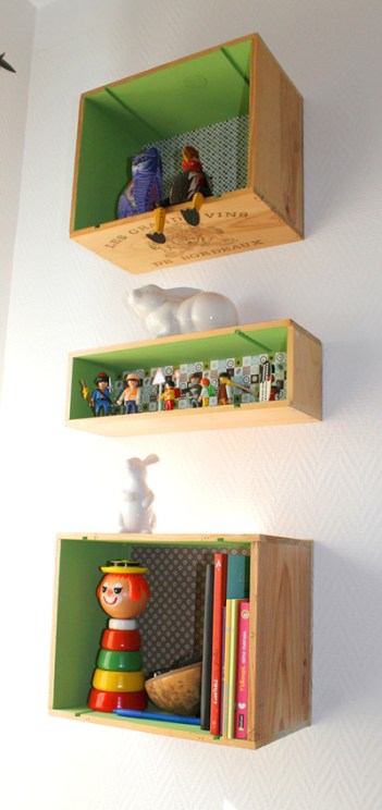 caisse de vin recup rétro par mllejesaistout.com