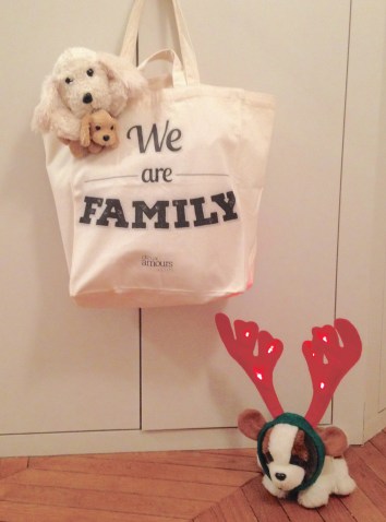 cabas king size we are family 